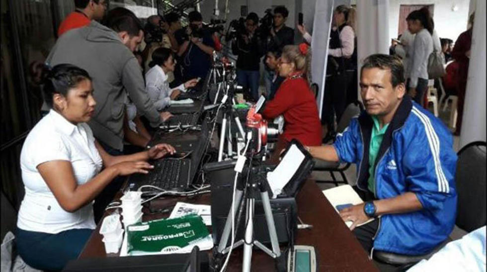 Argentina: hay 43 puntos de empadronamiento masivo