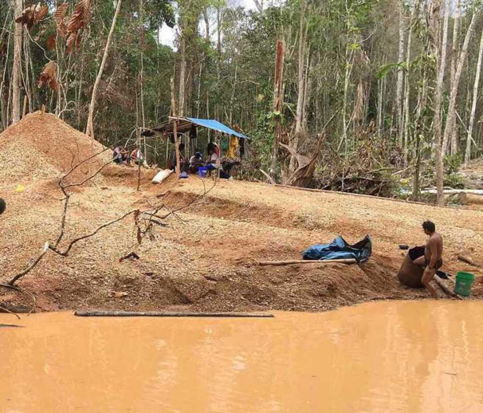 Detienen 30 personas por explotación ilegal de oro