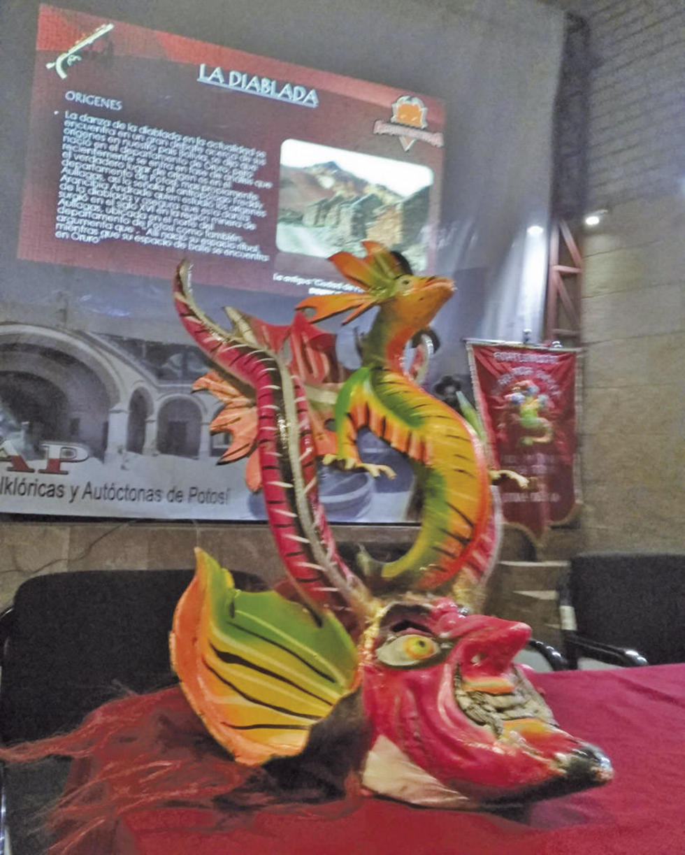 Bailarines ratifican origen potosino de la diablada