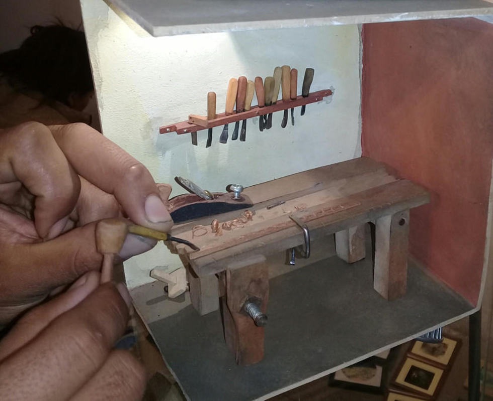 Mañana comienza la exposición de arte en miniatura