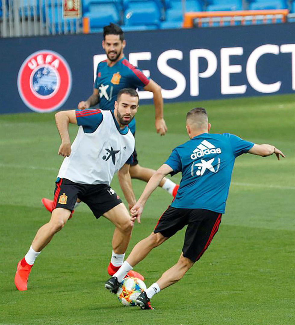España y Suecia se miden en el “Santiago Bernabéu”