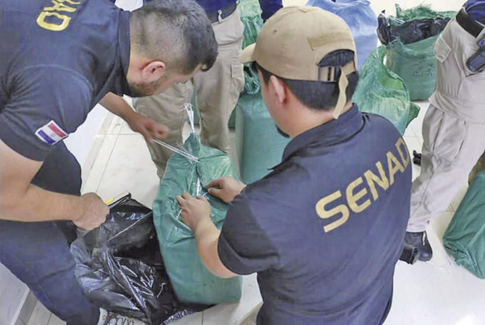 Secuestran 457 kilos de cocaína boliviana que iba a Argentina y Brasil