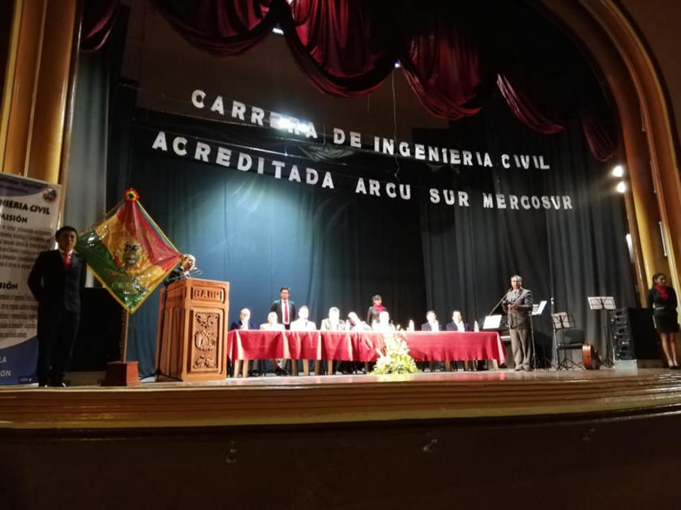 Ingeniería Civil de la UATF obtiene la acreditación internacional Mercosur
