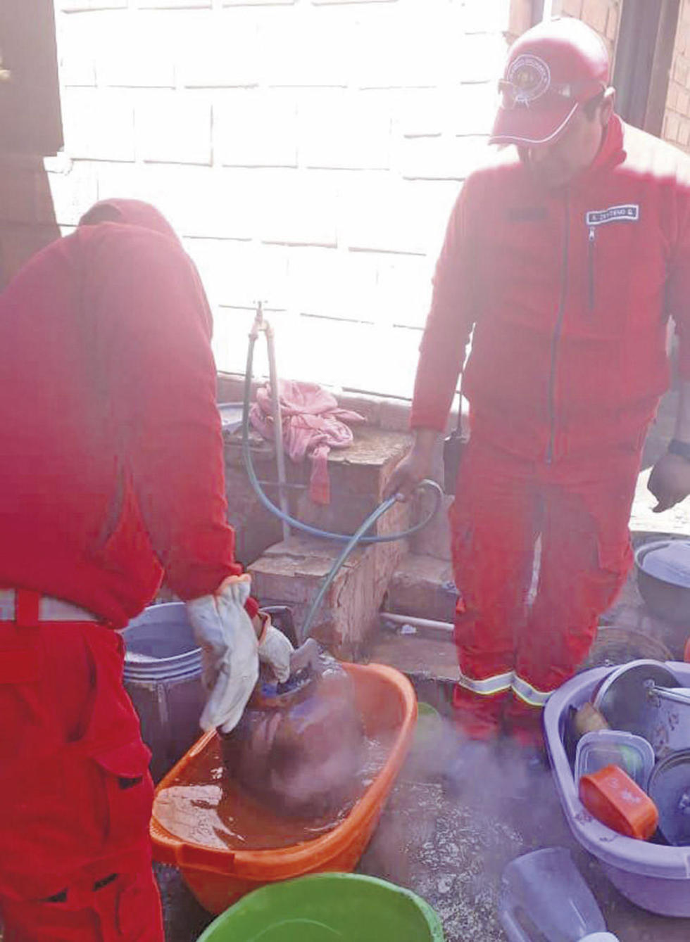 Escape de GLP causa un incendio en domicilio
