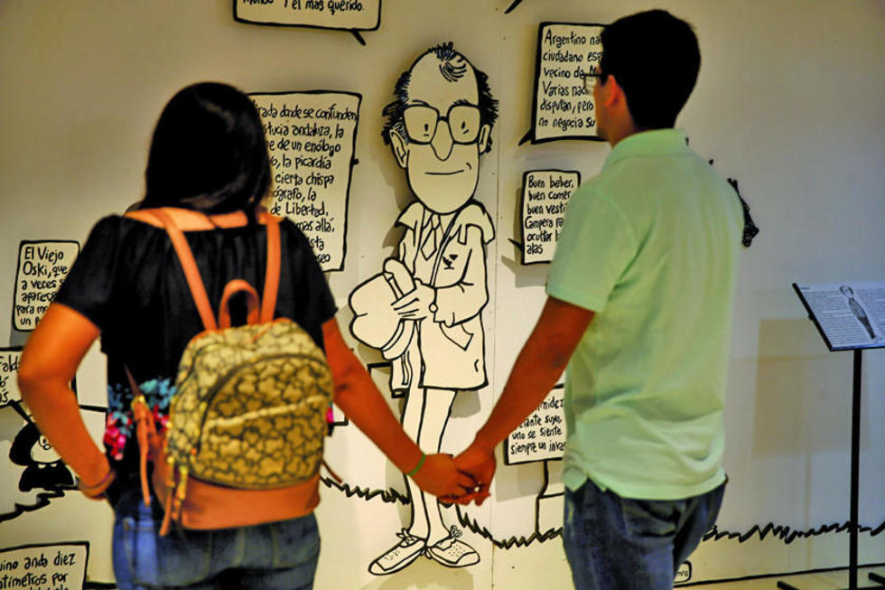 Muestra de Mafalda aterriza en Ecuador