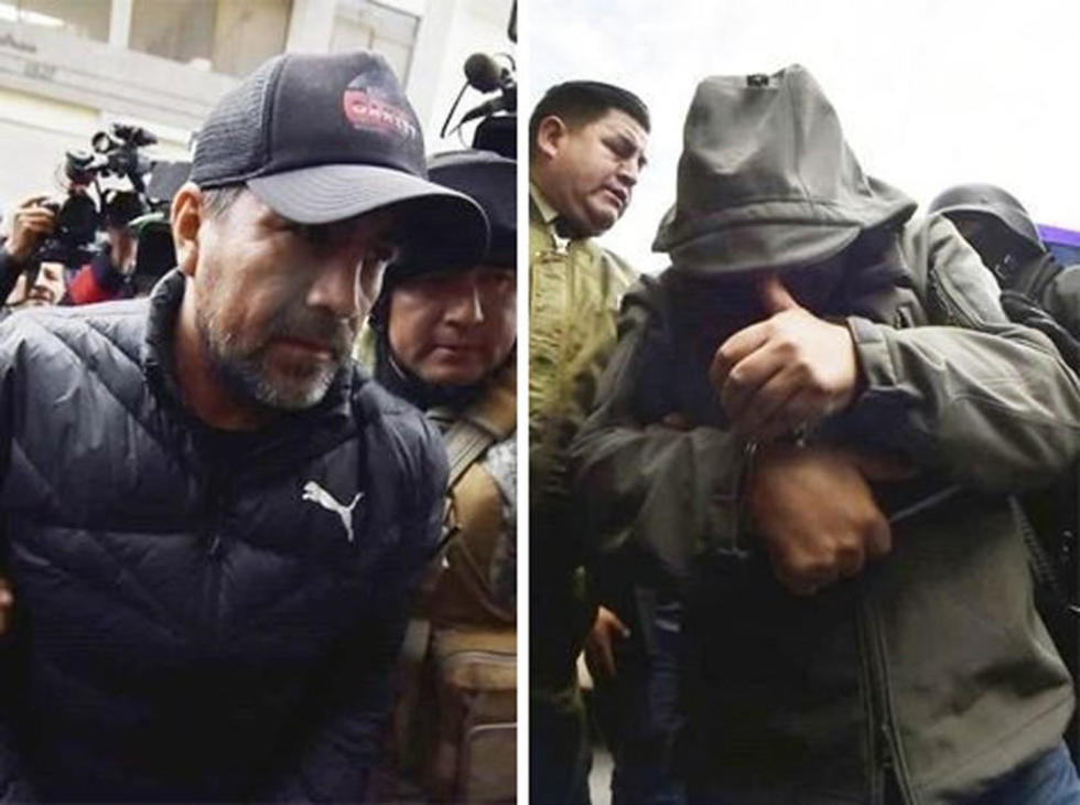 Medina y Moreira aún no son llevados a la cárcel Palmasola