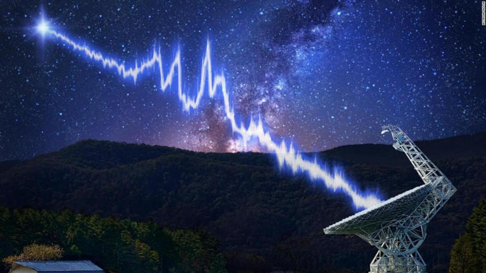 Científicos hallan ráfaga de ondas de radio cósmica