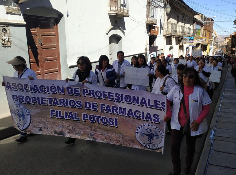 Farmacéuticas se declaran en emergencia ante allanamientos
