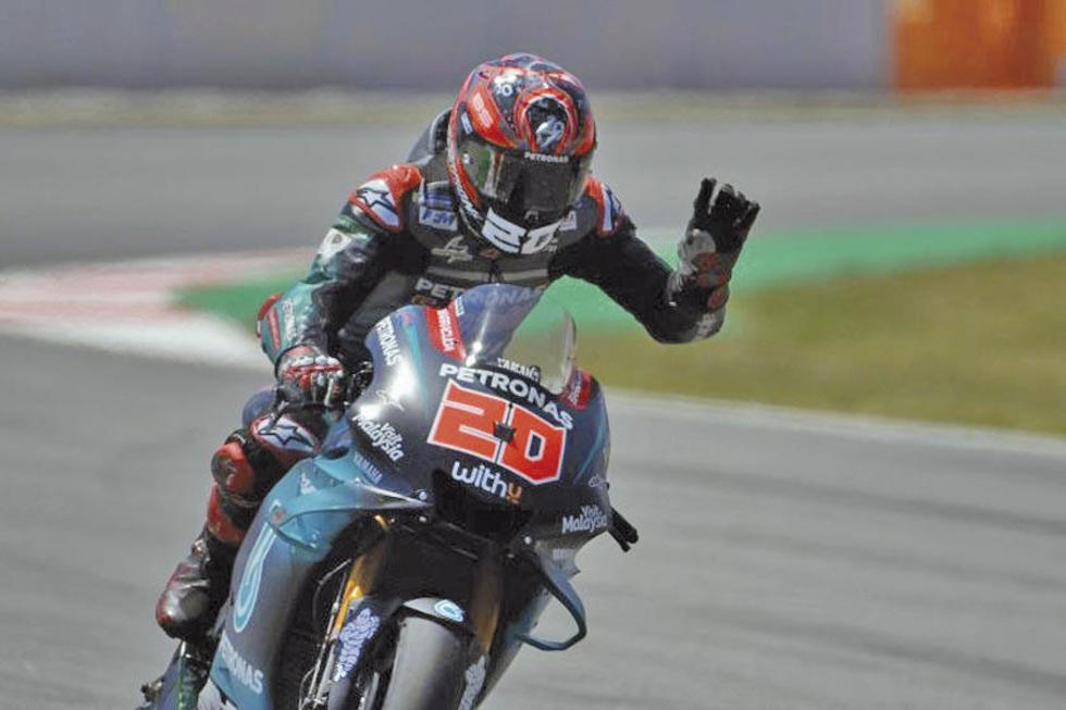 Quartararo es el más rápido en el GP de los Países Bajos