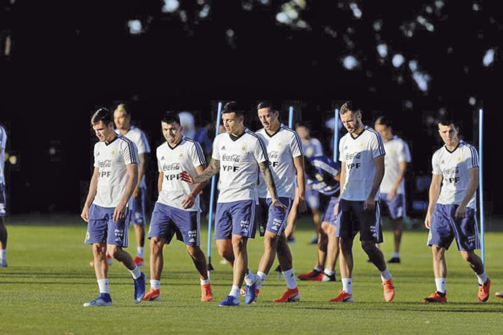 Suspenden el entrenamiento de la selección argentina por la lluvia