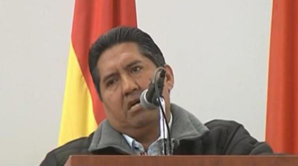 El ejecutivo de la Prensa le brinda su apoyo a Evo