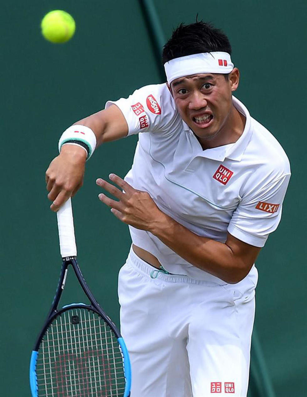 Nishikori afronta la segunda semana de Wimbledon