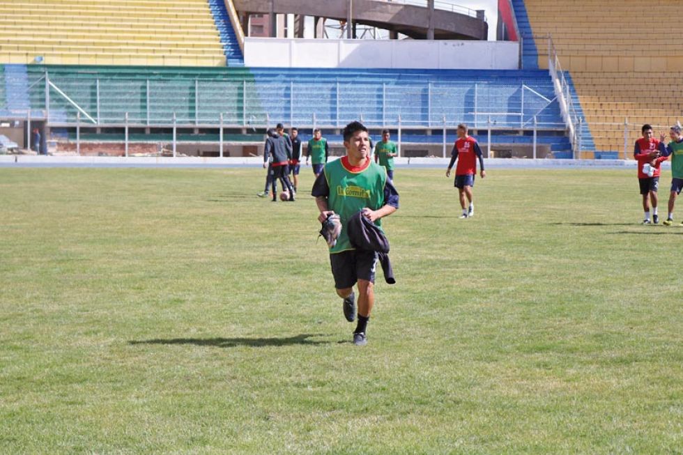 García está en duda para el partido contra los celestes