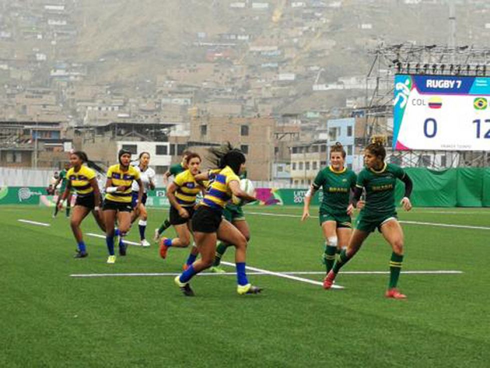 Colombia gana el bronce de rugby a siete