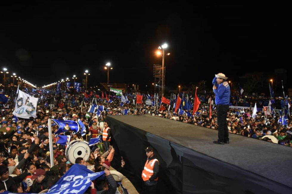 Morales lanza el desafío al MAS de sumar más de 4 millones de votos