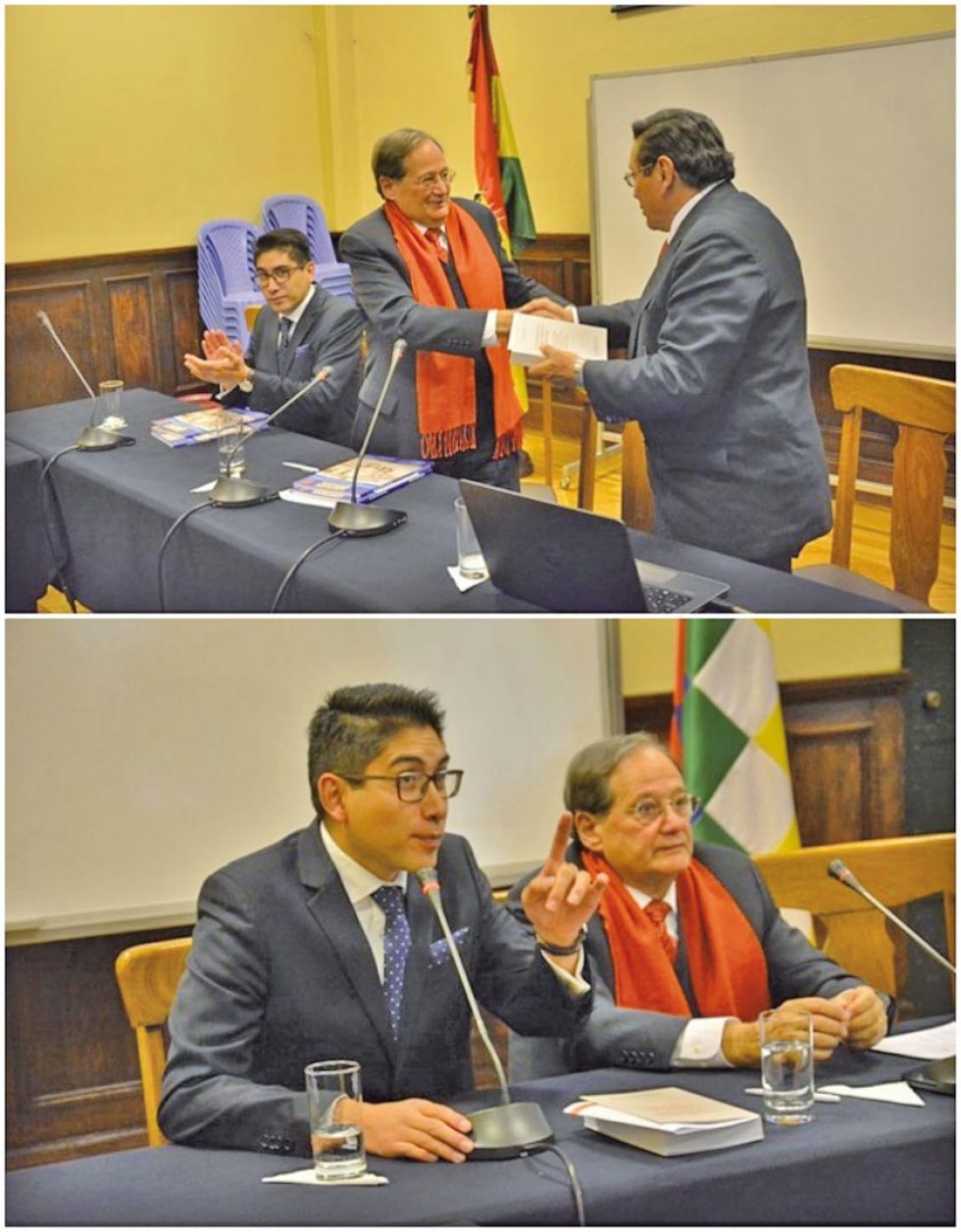 Socios de la SIHP dieron conferencias en La Paz