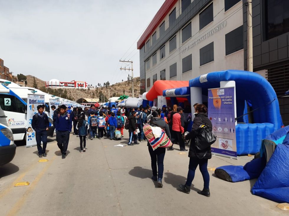 Feria de salud del SUS da atención en 21 especialidades