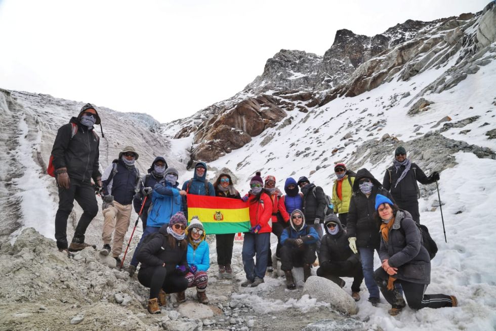 "Mochileando al Huayna Potosí" promueve el turismo juvenil