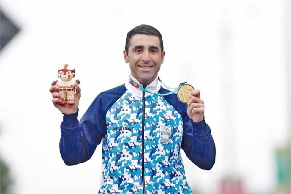 Richeze logró la presea dorada en ciclismo