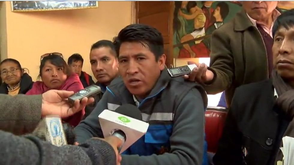 El Alcalde de Uyuni ataca a la prensa en declaraciones 