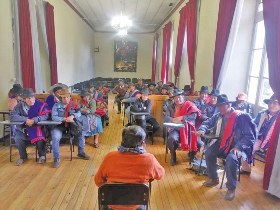 Autoridades originarias piden el cambio del juez de Puna