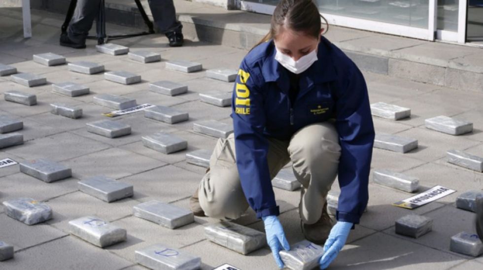 Policía chilena incauta 115 kilos de droga boliviana
