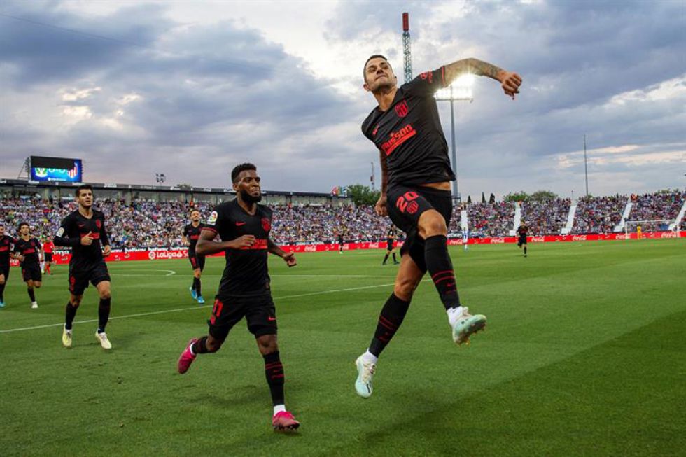 Atlético derriba el muro de Butarque y gana a Leganés