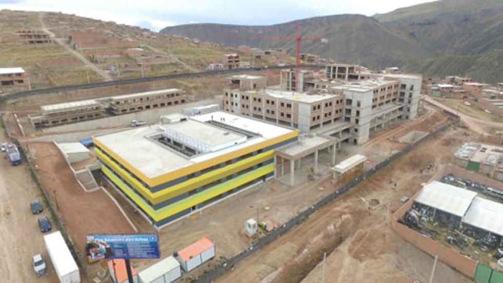Avance del nuevo hospital de tercer nivel llega al 41 %