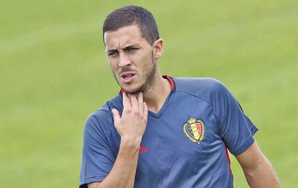 Hazard abandona la concentración con Bélgica 