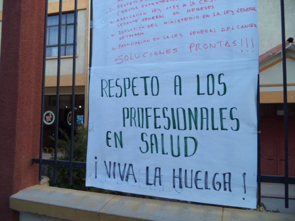 Los médicos mantienen su paro tras fallo del Tribunal Constitucional