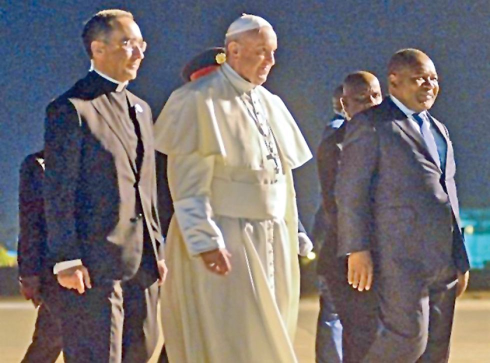 El Papa comienza en Mozambique su gira africana