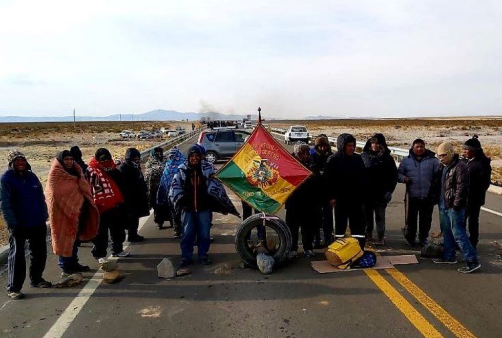 Uyuni declara cuarto intermedio de 48 horas en sus presiones