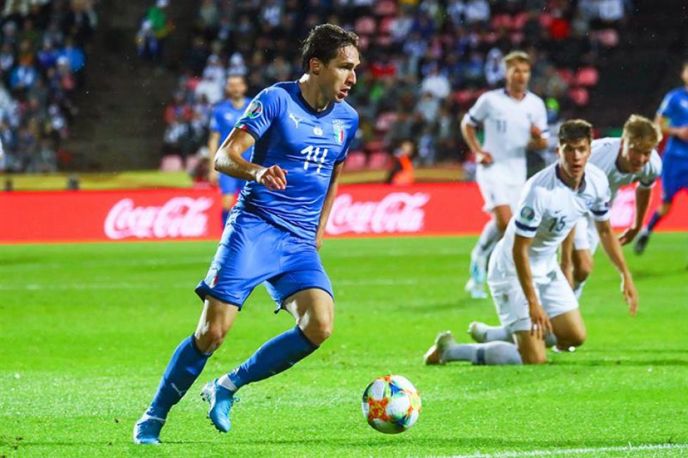 Italia triunfa y se mantiene líder del grupo J en la fase de clasificación a la Eurocopa 2020