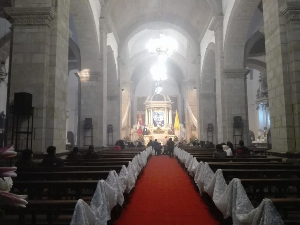 Hoy terminan las novenas  al Señor de la Vera Cruz