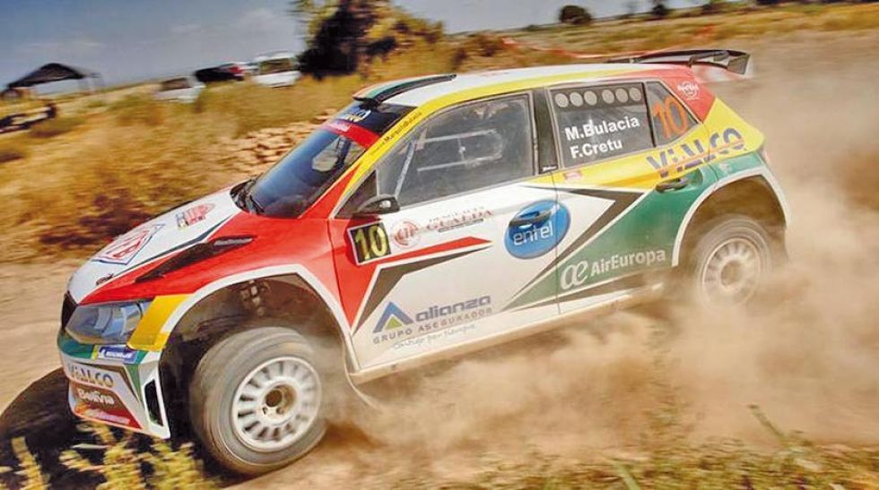 Bulacia hace podio en el rally de Turquía