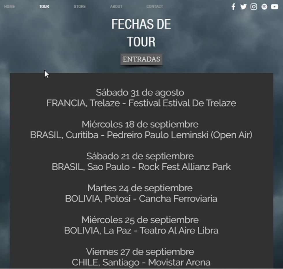 Hoy inicia la esperada gira  sudamericana de Europe