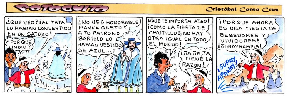 Potoquito critica el exceso en el consumo de alcohol en las fiestas