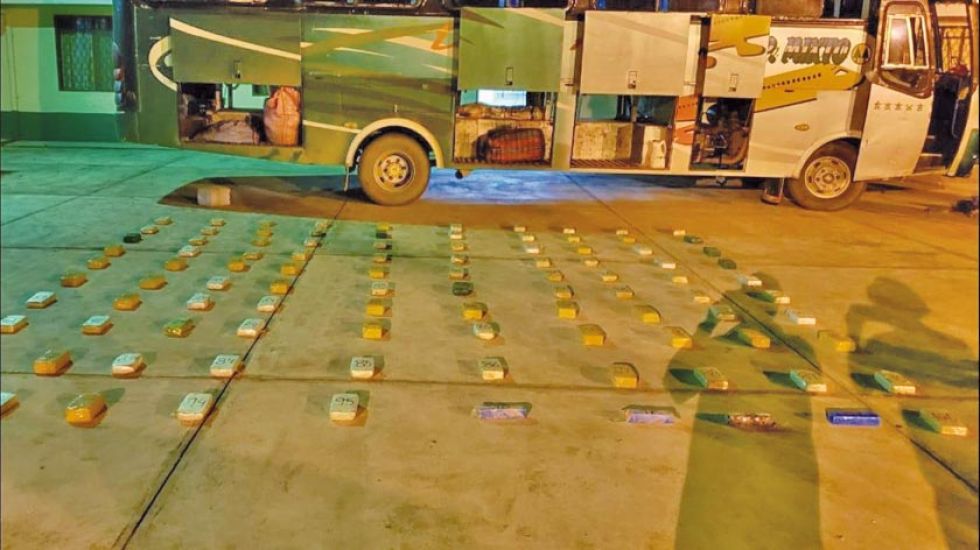 Va a la cárcel el chofer que llevaba 100 kilos de cocaína