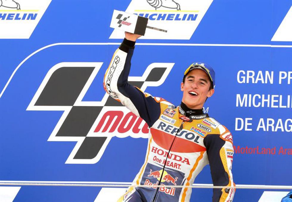Márquez conquista el GP de Aragón 