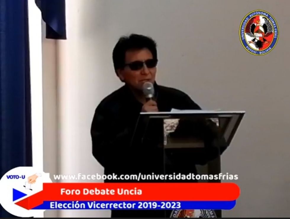 Inician los foros debate para elegir vicerrector de la UATF