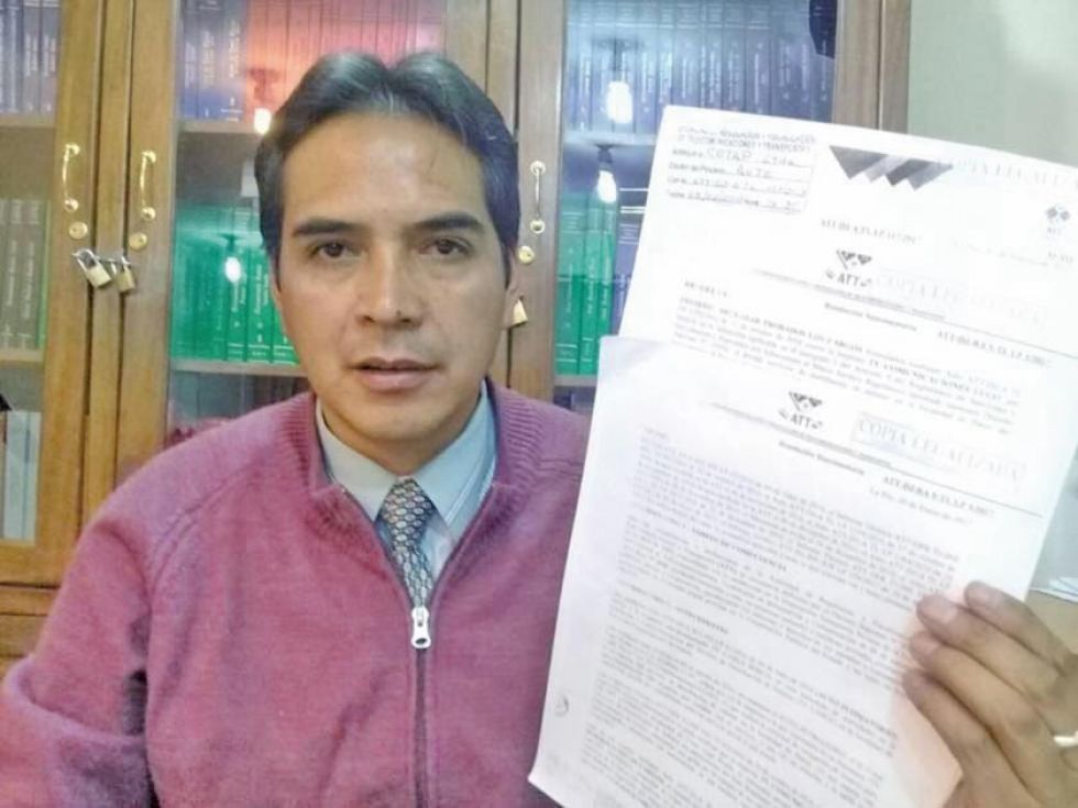Un exconsejero se querella contra sindicalista de Cotap