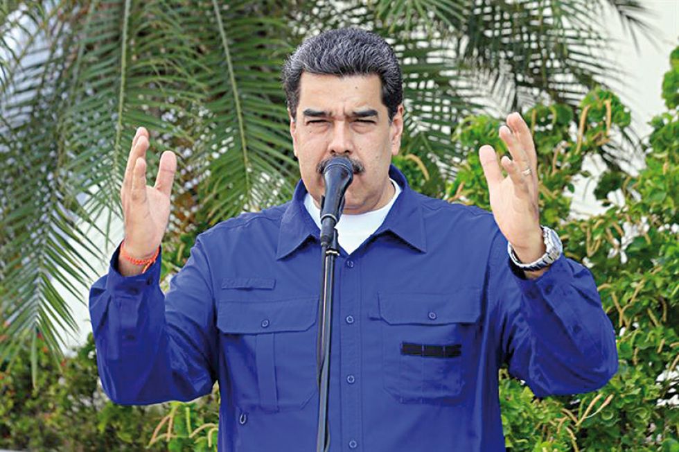 Maduro critica la reunión de Trump con presidentes