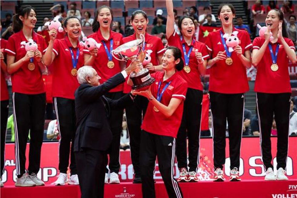 China gana la Copa del Mundo de voleibol