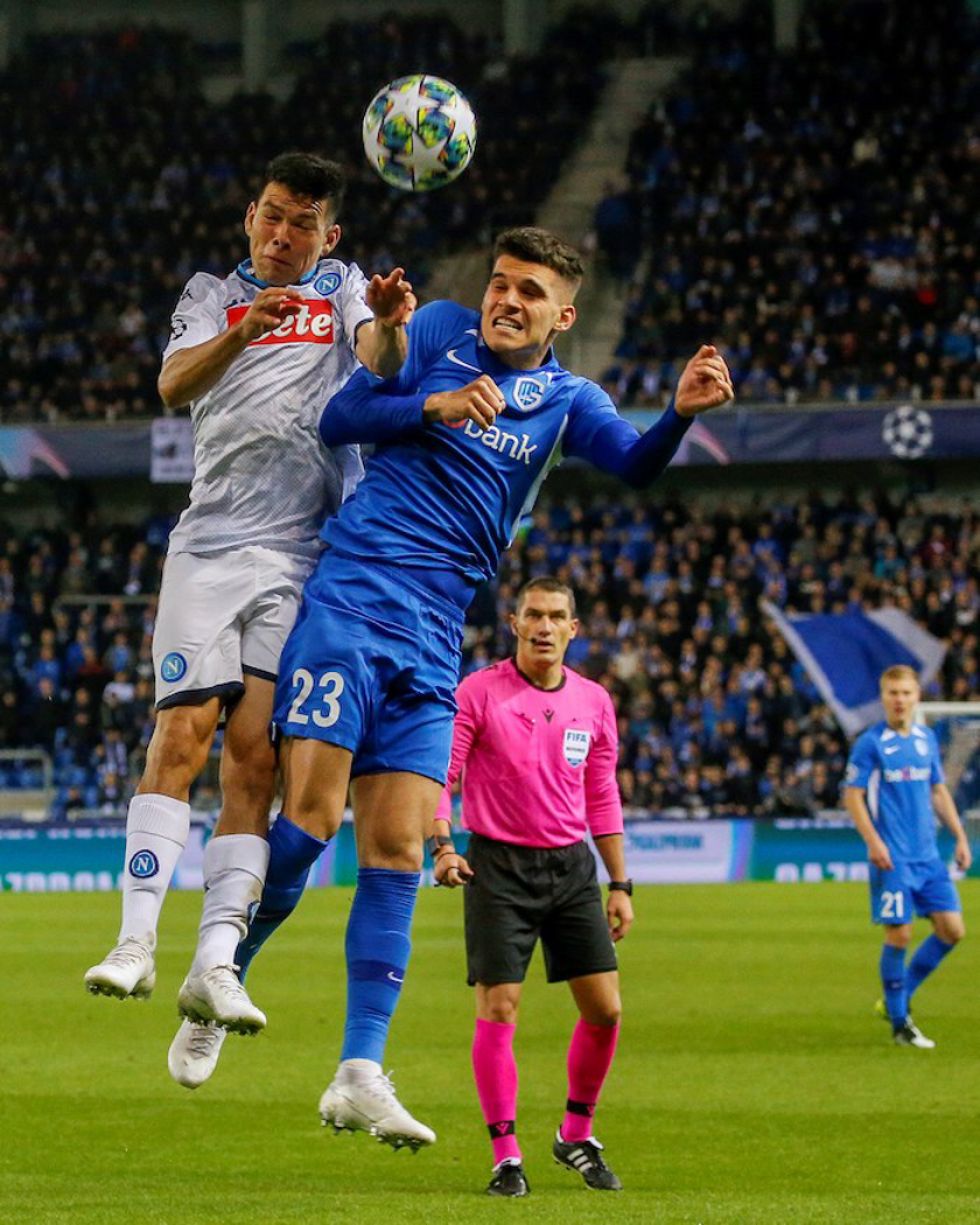 Genk y Nápoles empatan en el “Luminus Arena”
