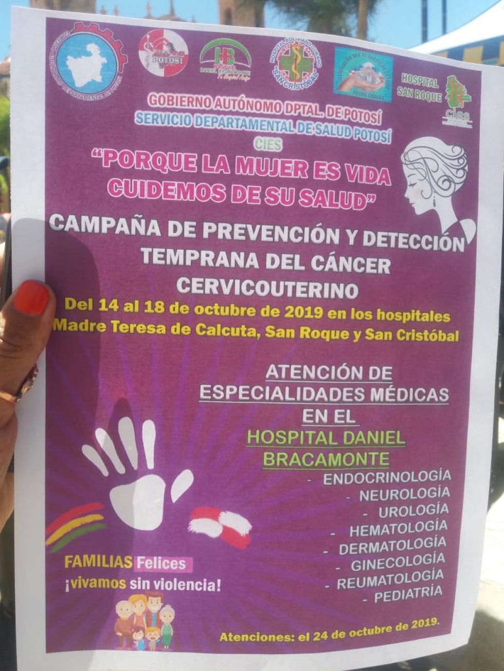 Inician campaña de detección de cáncer cérvicouterino