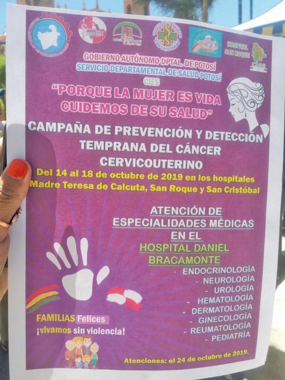 Lanzan campaña de salud en homenaje a la mujer