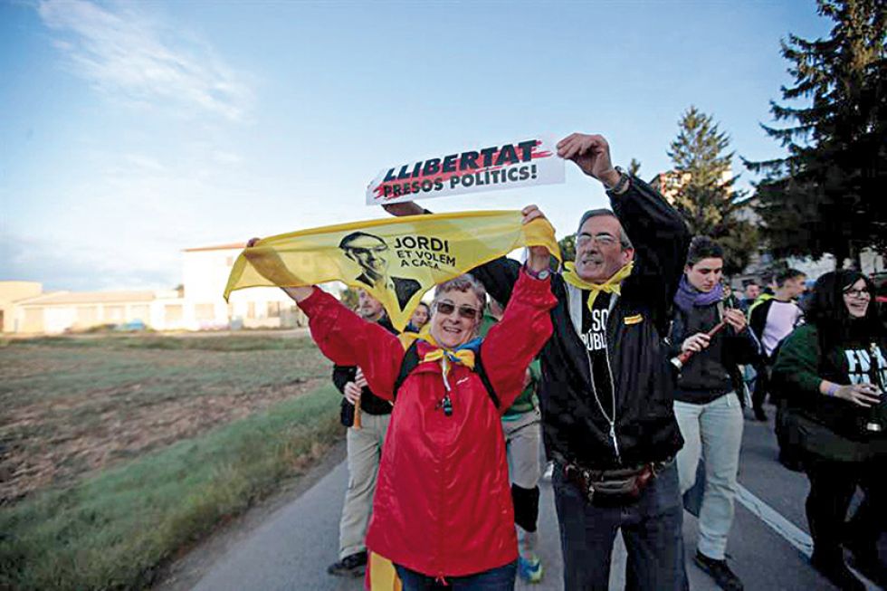 Continúan en Cataluña las protestas secesionistas