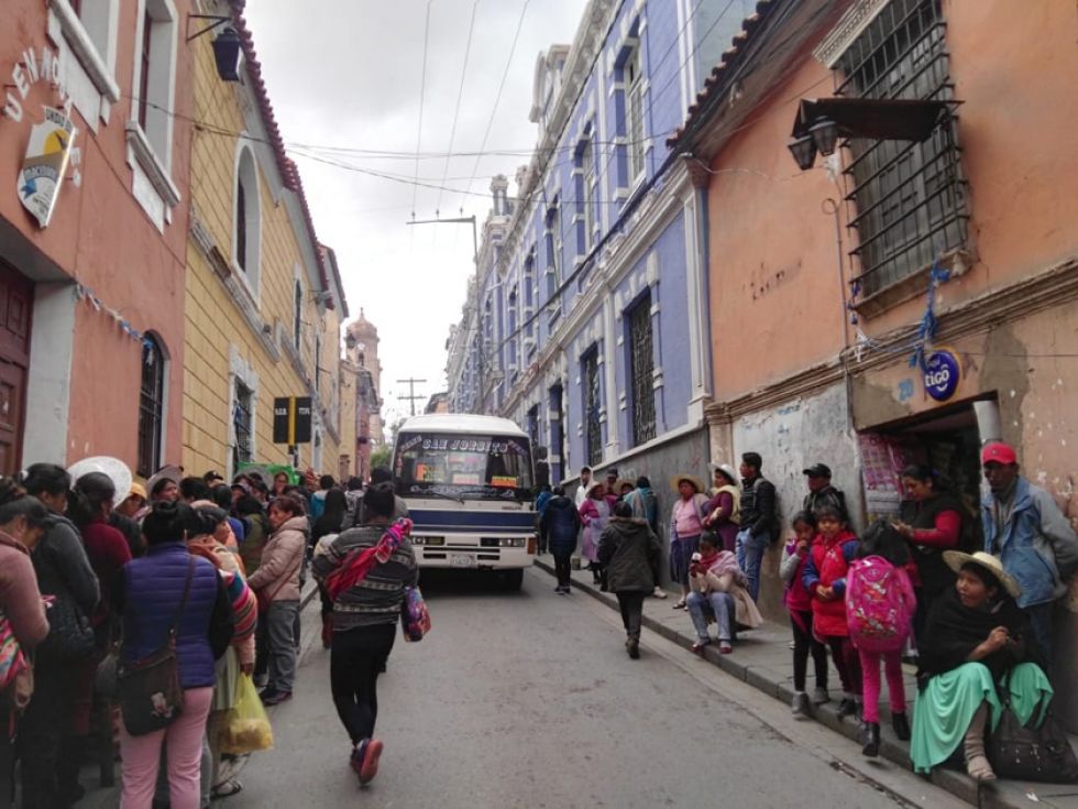 Actividades escolares ayer fueron más regulares que el resto de la semana