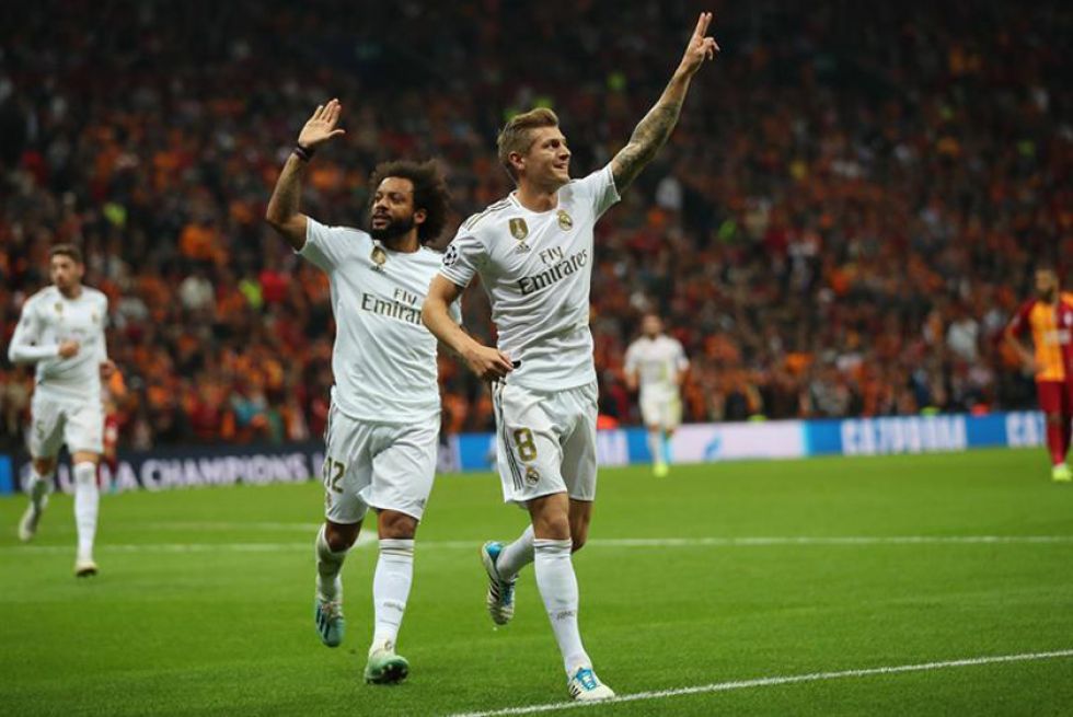Real Madrid gana a Galatasaray y recupera la calma
