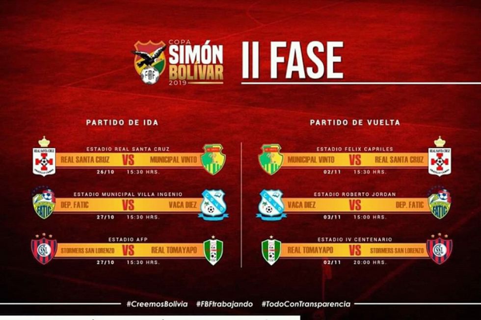 San Lorenzo se medirá a Real Tomayapo en la segunda fase de la Copa Simón Bolívar 
